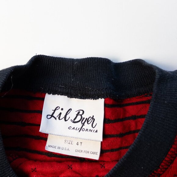VTG Lil Byer CA Red sweatshirt - Picture 3 of 4